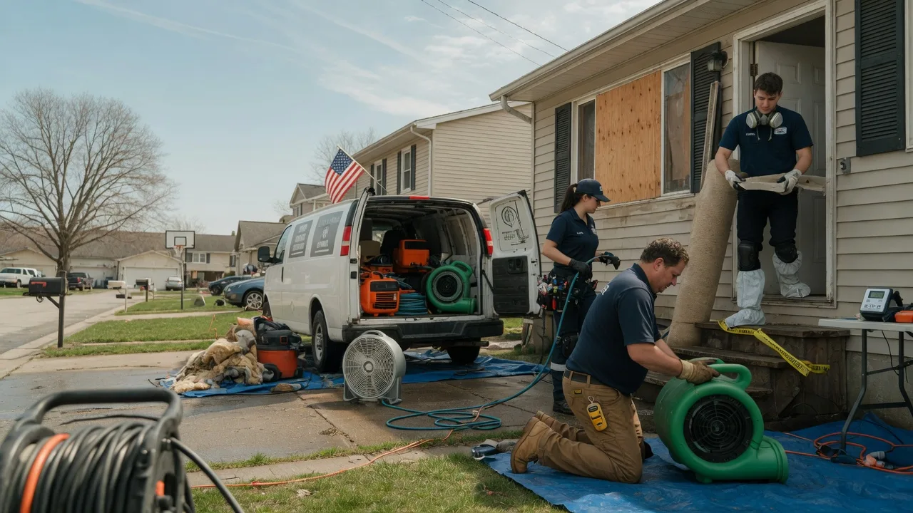 Water Damage Restoration in Lumberville, PA near me